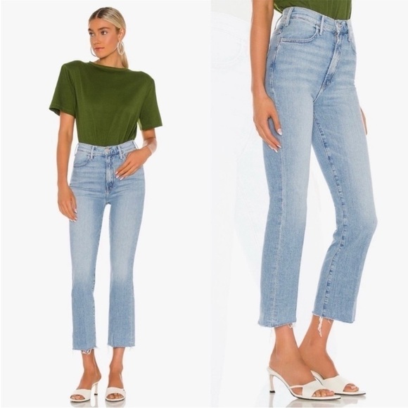 Mother Jeans The Hustler Ankle Fray in Shaken, Not Stirred - Picture 2 of 11